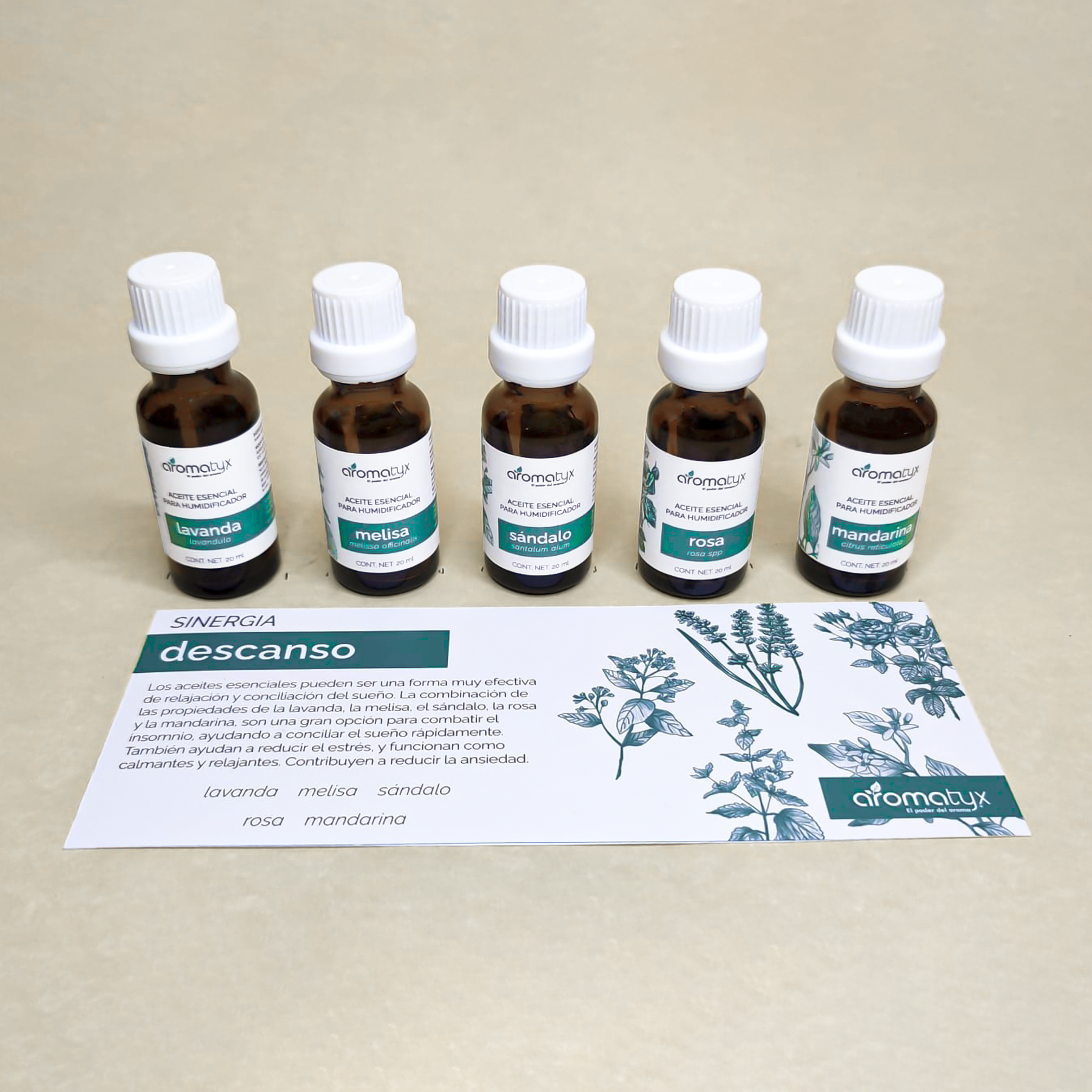 aceite-esencia-humidificador-difusor-combinación-sinergia-concentración-creatividad-descanso-energía-tranquilidad-relajación-hogar